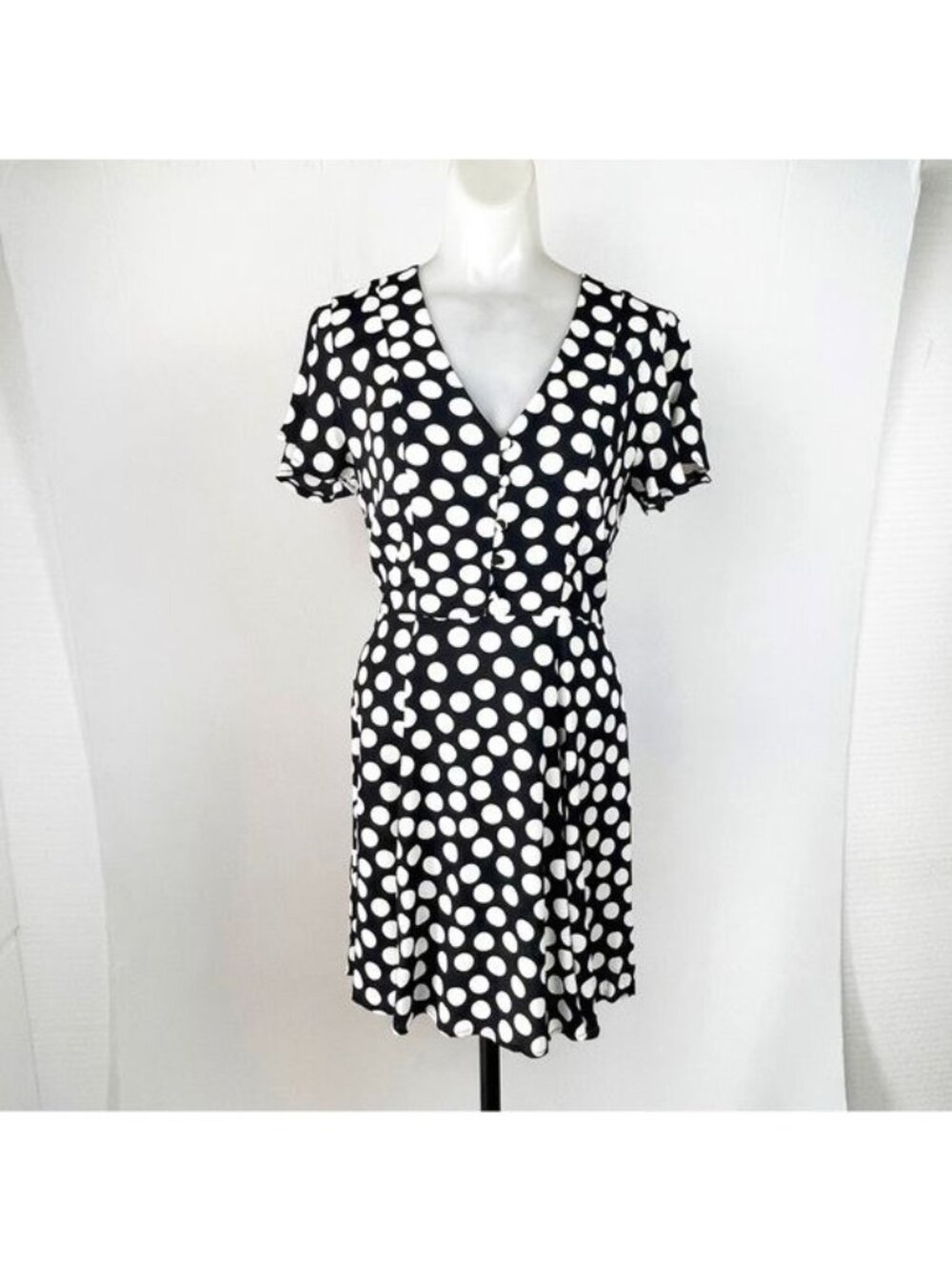 Privacy Please Denny Polka Dot Dress size Small
